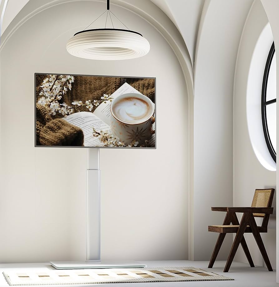 【美品送料込み】壁寄せテレビスタンド 壁寄せTVスタンド 棚付き・ハイタイプ 送料無料 : RASIK(ラシク